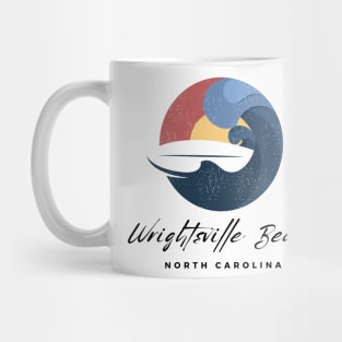 Wrightsville Beach, NC Surfing Mug